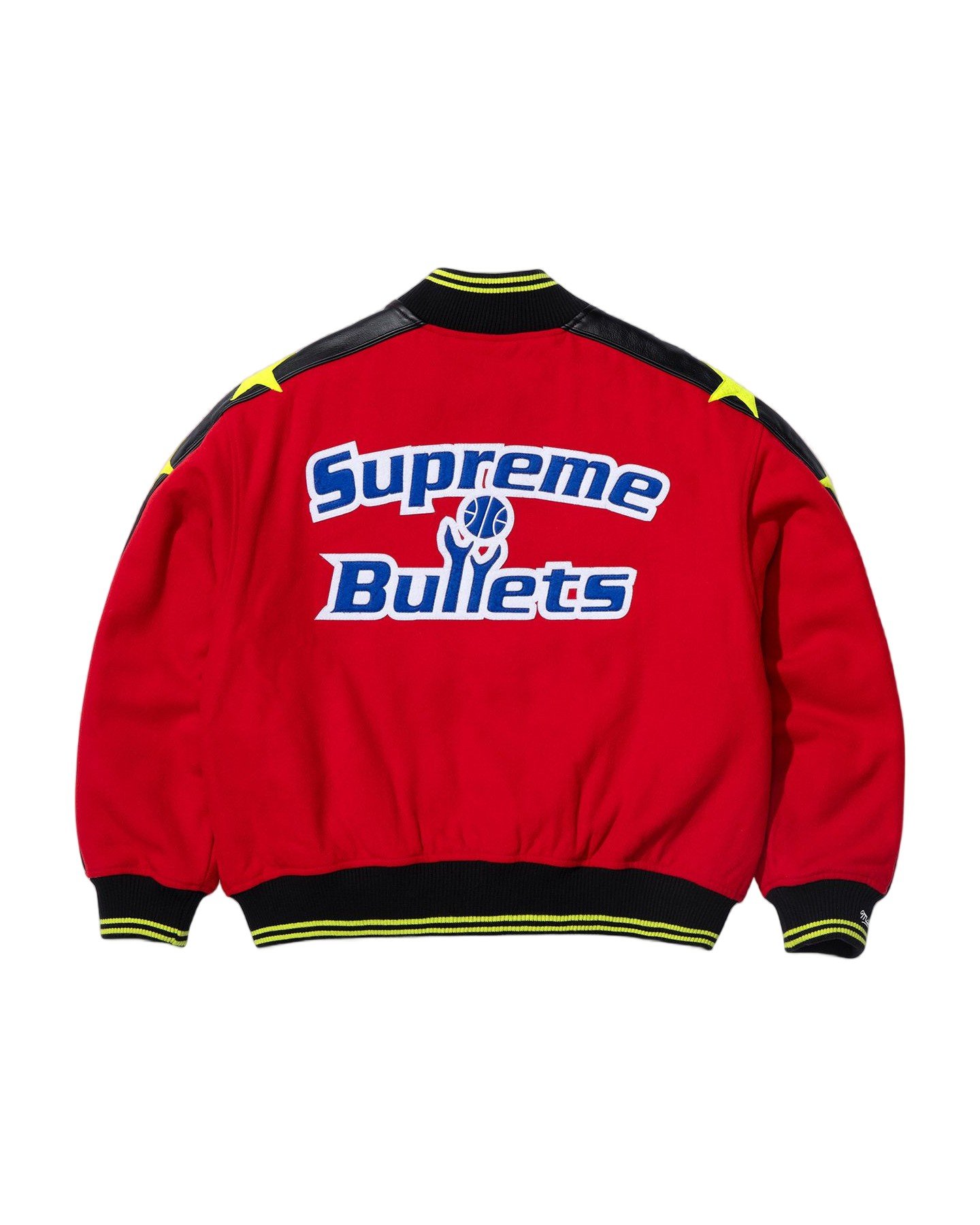 Supreme®/Mitchell & Ness® Teams Varsity Jacket view 10